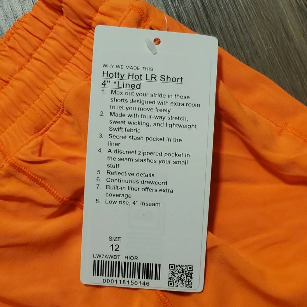 New Rare Lululemon Shorts - Picture 3 of 5